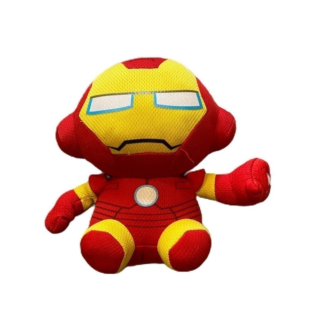 TY Iron Man Plush Stuffed Animal Marvel Superhero